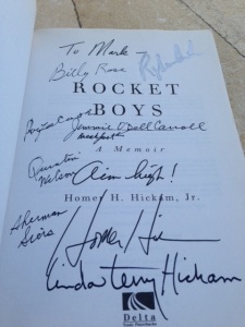 autographed book